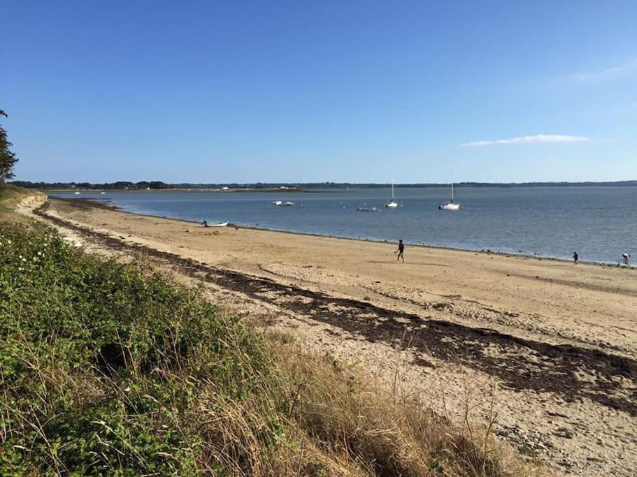 Meuble Sur L'Ile De Tascon A 300 M De La Plage Saint-Armel Exterior photo